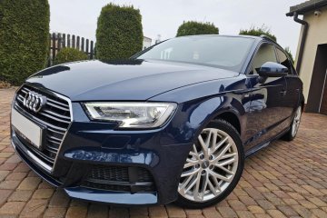 2.0 TDI 150KM, S-TRONIC, S-LINE, A3 35TDI, Virtual Cockpit, Hak, ideał